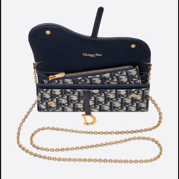 *SOLD* Dior wallet on chain - Picture 3 of 8